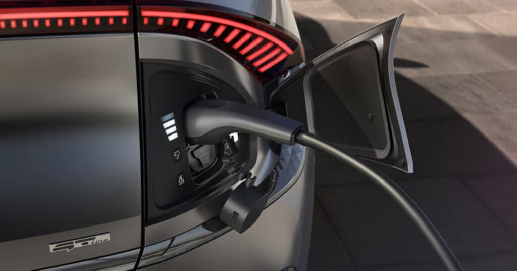 Kia EV6 charging