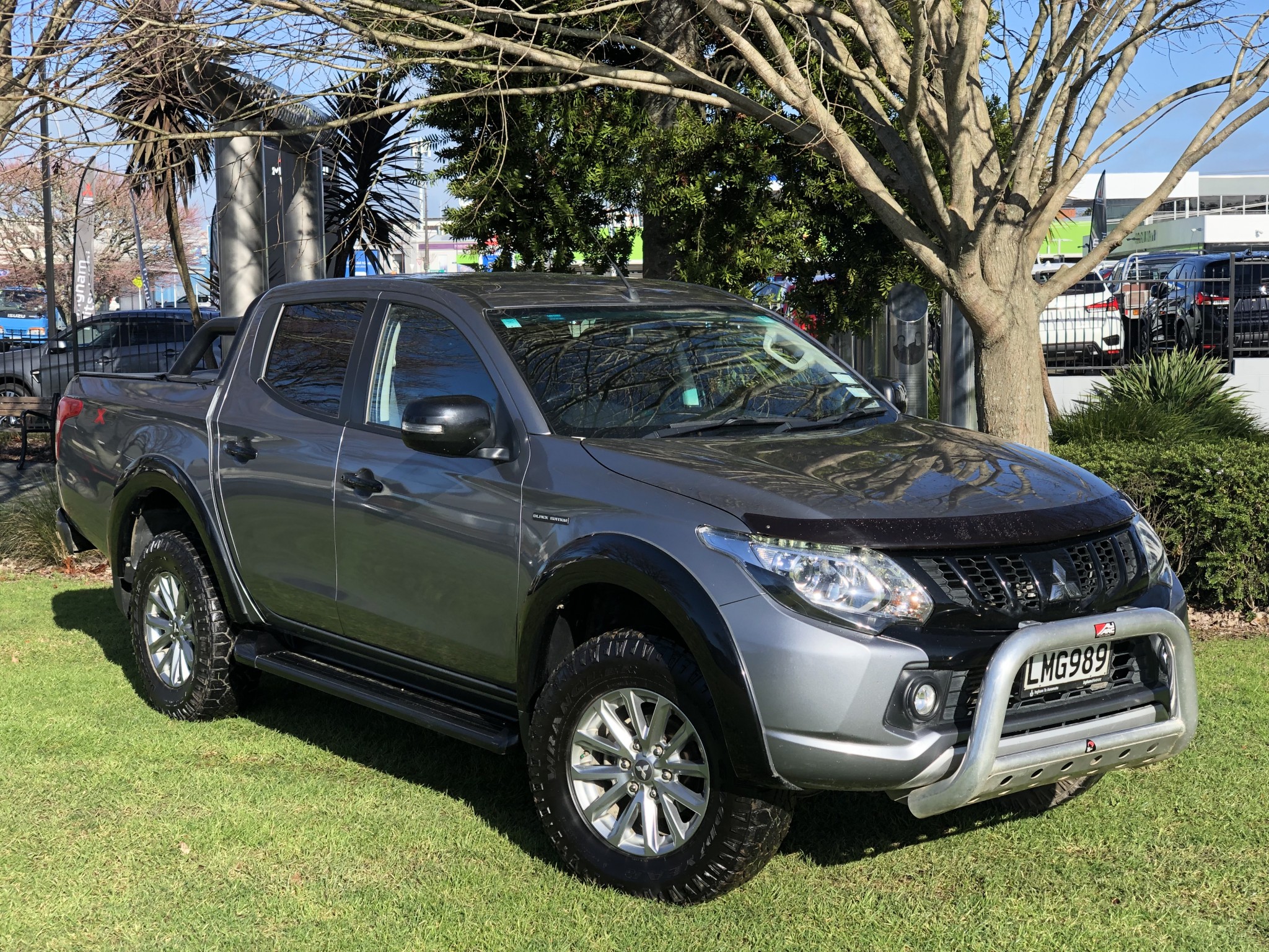 2018 Mitsubishi Triton | GLSB 2.4D DC 4WD 6sp Manual Black Edition 4X4 | 15586 | 1